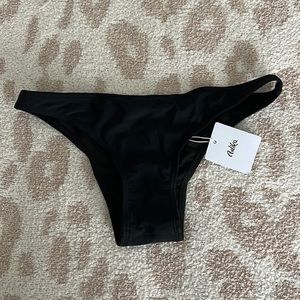 Adika Black Swim Bottoms Size Small
